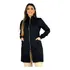 Jaleco Feminino Manga Longa Gabardine C/ziper E Punho