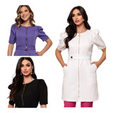 Jaleco Feminino Two Way