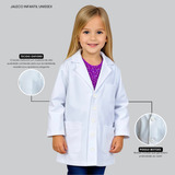 Jaleco Infantil Oxford Escolar
