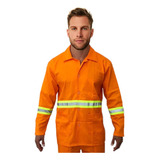 Jaleco Uniforme Refletivo Manga