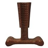 JAMBO PET Mordedor Para Cachorro Bambu Bamboobone T Tamanho Grande Sabor Carne Ideal Para Cães De Grande Porte Material Em Bambu E Nylon Resistente Marrom