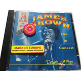 James Brown Live In Concert Cd