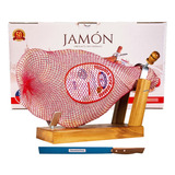 Jamón Serrano Com Osso Salamanca 5 5kg C Faca E Supor
