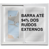 Janela Anti Ruídos Acústica 1 50x1 20 Suprema 4 Folhas