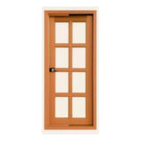 Janela Eucalipto Capelinha Pivotante 120x60 Quadri. Reta C.9