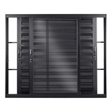 Janela Veneziana De Aluminio De Correr 100x120cm 3 Folhas