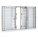 Janela Veneziana Multiflex Aco