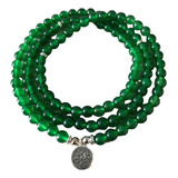 Japamala Jade Verde Pedra Natural
