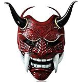 Japonês Samurai Hannya Oni Máscara Demônio