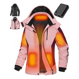 Jaqueta Aquecida Wulcea Waterproof Ski Snow Plus Size 3xl Pa