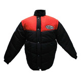 Jaqueta Arizona Masculina Preta Com Vermelha