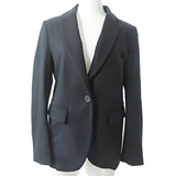 Jaqueta Blazer Lacoste Sob Medida 36 De Lã Preto Feminino