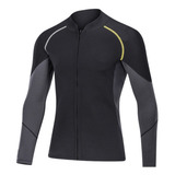 Jaqueta Blusa Neoprene Manga Longa 1 5mm Surf Natação Praia