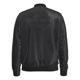 Jaqueta Bomber De Couro Harley Davidson