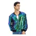 Jaqueta Bomber Masculina Disco Party College Coat