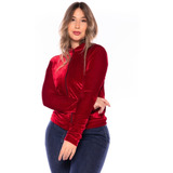 Jaqueta Bomber Veludo Moda