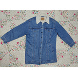 Jaqueta Casaco Jeans Forrada
