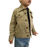 Jaqueta Casaco Jeans Infantil