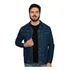 Jaqueta Casaco Jeans Masculino Preto E Azul Slim 36 Ao 46