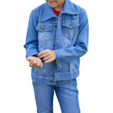 Jaqueta Casaco Jeans Premium