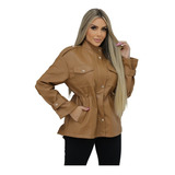 Jaqueta Casaco Parka Feminina