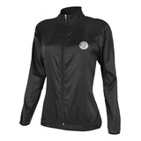 Jaqueta Corta Vento Ciclismo Feminina Mauro Ribeiro Black
