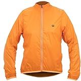 Jaqueta Corta Vento De Ciclismo Masculina Márcio May Pro New Orange