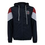 Jaqueta Corta vento Do Psg Balboa Masculina Com Capuz Windbr