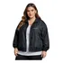 Jaqueta Corta Vento Feminina Plussize Impermeável Aspen Liso