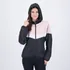 Jaqueta Corta Vento Kappa Sport Logo Rosa Feminina