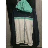 Jaqueta Corta Vento Lacoste Azul Marinho