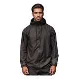 Jaqueta Corta Vento Masculina Impermeável Blusa Forro Capuz