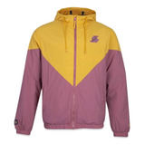 Jaqueta Corta Vento New Era Nba Los Angeles Lakers Classic