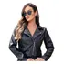 Jaqueta Couro Ecológico Feminino Blusa De Frio Donna Martins