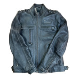 Jaqueta Couro Harley Davidson Com Colete Interno 97120 12vm