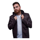 Jaqueta Couro Masculina Caramelo