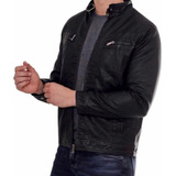 Jaqueta Couro Masculina Slim