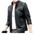 Jaqueta De Couro Classica Veludo Masculina Moderna Slim Fit 