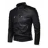 Jaqueta De Couro Inverno Modelo Masculino 