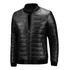 Jaqueta De Couro Masculina Forrada Moderna Slim Fit Bomber
