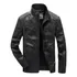 Jaqueta De Couro Masculina Slim Fit Importada Frio