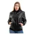 Jaqueta De Couro Slim Moda Inverno Estilo Forrada Bomber