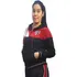 Jaqueta De Moletom Feminina São Paulo Spfc Tricolor C/ Capuz