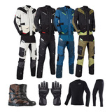 Jaqueta E Calça Texx Armor Motoqueiro Masc Parca Big Trail