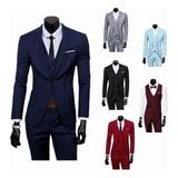 Jaqueta E Colete De Três Peças Hombre Suits Of The Suits