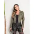 Jaqueta Estilosa Couro Fake Feminina Blusa De Frio Donna M