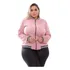 Jaqueta Feminina Bomber Plus Size Blusa Frio Casaco G1 G2 G3