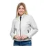 Jaqueta Feminina Couro Bovino 100% Legítimo Slim Fit Moto