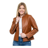 Jaqueta Feminina Couro De
