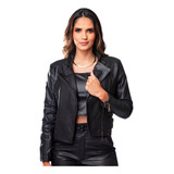 Jaqueta Feminina De Couro
